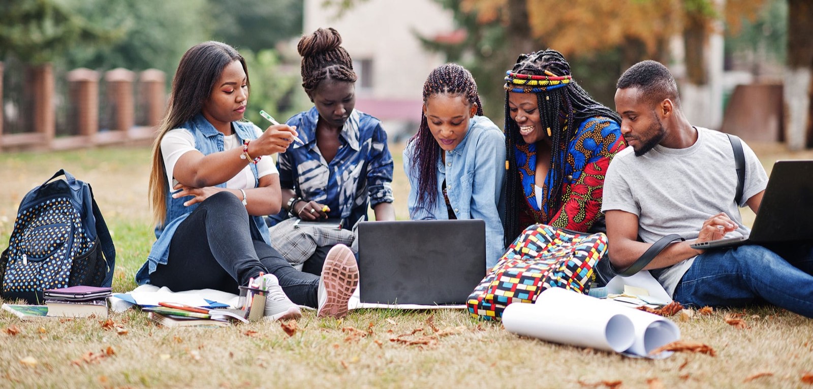 GIMPA students on campus