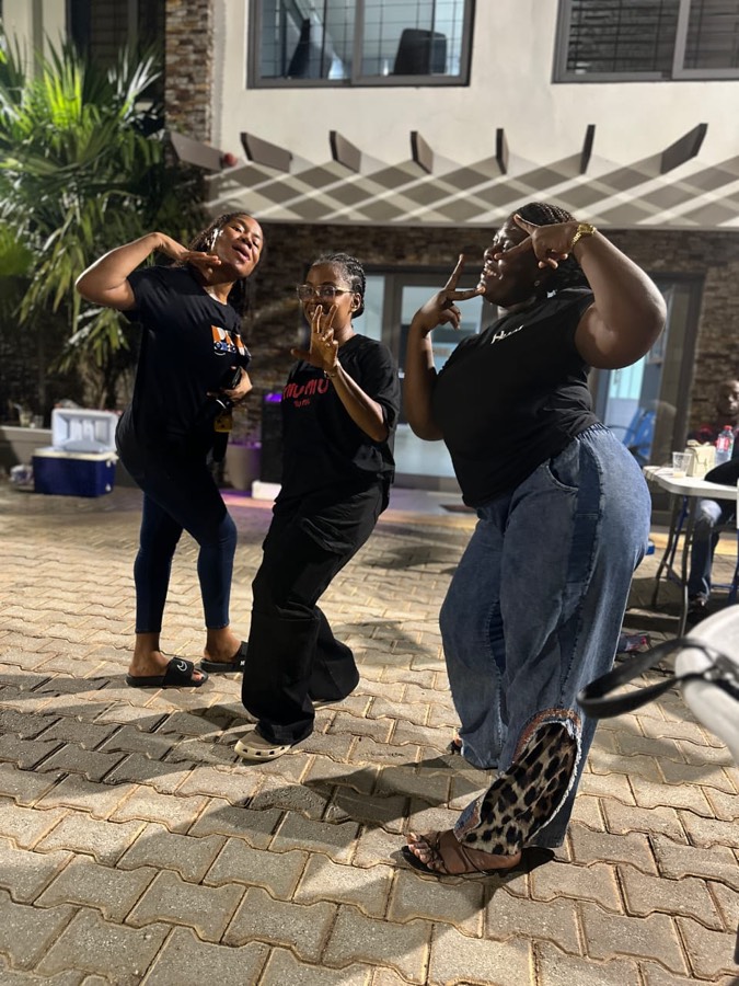 Dancing at Akwaaba Night